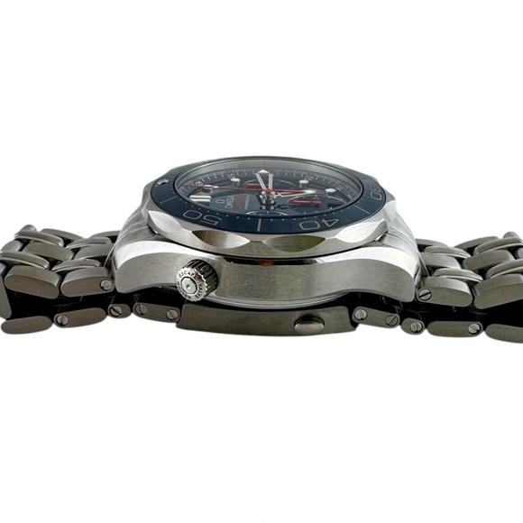 Omega Seamaster Diver 300m Chronograph Men's Watch Si14 Steel  #20307 - Picture 4 of 12